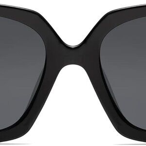 Retro Square Polarized Womens Sunglasses Trendy Oversized Large Women's Big Shad